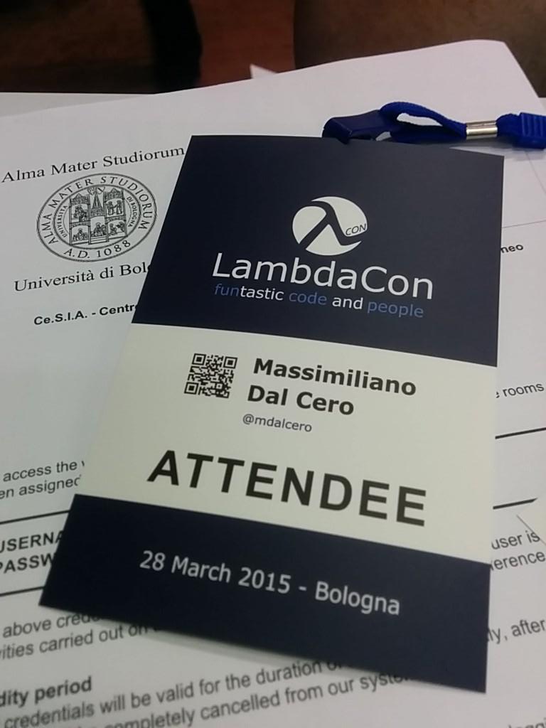 mdalcero's tweet photo. anche in Italia conf interessanti @LambdaCon #functionalLanguageDay (oltre a #DeftCon ovviamente ;) ) http://t.co/aKRssjVLq3