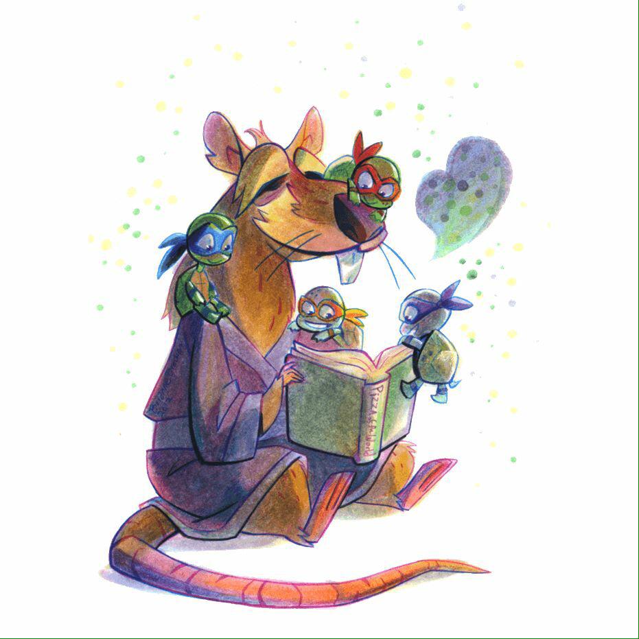 ARTOFJONHAWARD's tweet image. Morning seriously cute #turtleshell #Turtlepower #TMNT art by Brianne Drouhard guaranteed to make you smile
