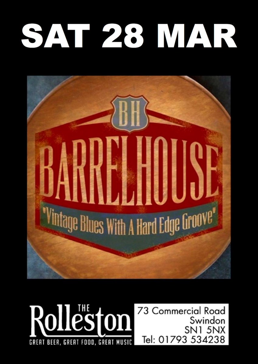 TONIGHT!!! We are live at <a href="/RollestonArms/">The Rolleston Arms</a> in #Swindon from 9pm! Hope you can make it along, gonna be a great night!!!