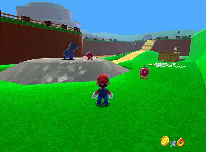 Fredzone's tweet photo. On peut maintenant jouer à Super Mario 64 dans n’importe quel navigateur web évolué http://t.co/jBJG5Uds2N http://t.co/LbBzoUJnOs