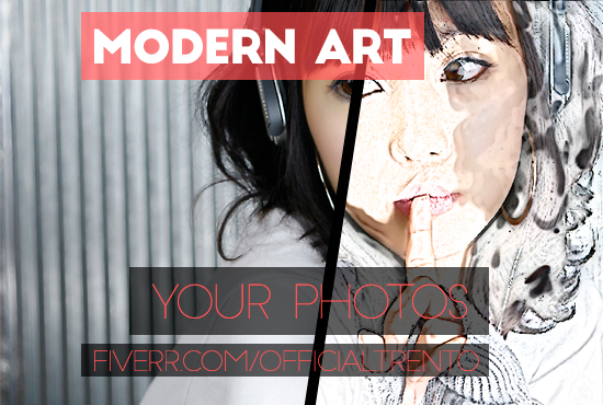 PopReDi's tweet image. Exclusive only on #fiverr fiverr.com/officialtrento creating amazing Modern Art effects from your photos #photoshop