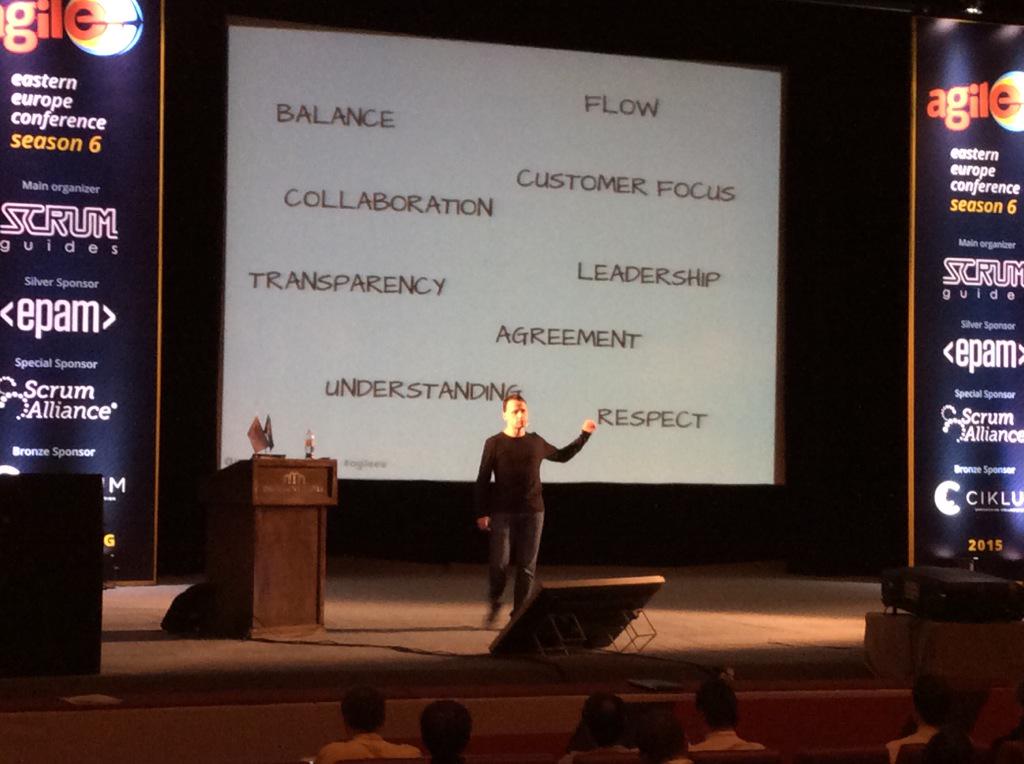 RealVikkimus's tweet image. People Behavior define culture and real organization values @pawelbrodzinski #agileee // a pic of Kanban values