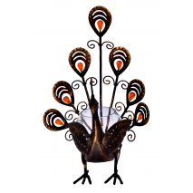 ArtizanStore's tweet image. This stylish metallic Peacock shape #lightholder will add graze &amp;amp; beauty to your home's goo.gl/eSp9OF