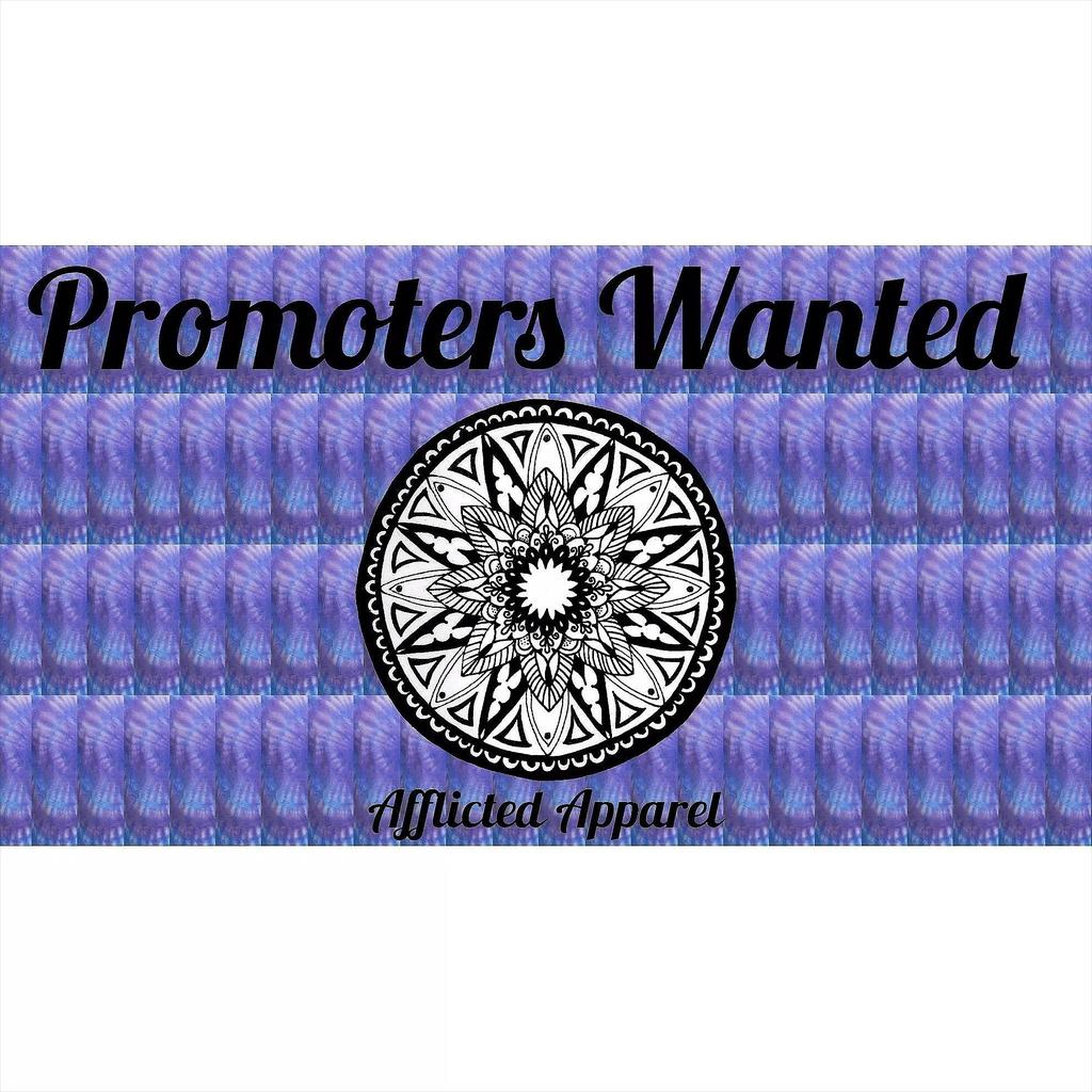 afflictedapp's tweet image. PROMOTERS WANTED
Involves:
Representing us 
Being sent freebies
Discounts on our clothing
Message us!