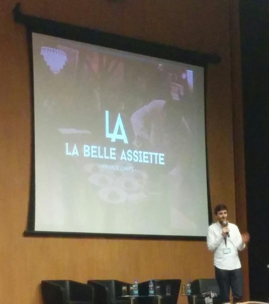 CyEntLink's tweet photo. From movies to food-Stephen Leguillon talks about Disrupting the food and beverage industry @Leguillons #Insights15 http://t.co/au468Y5zwK