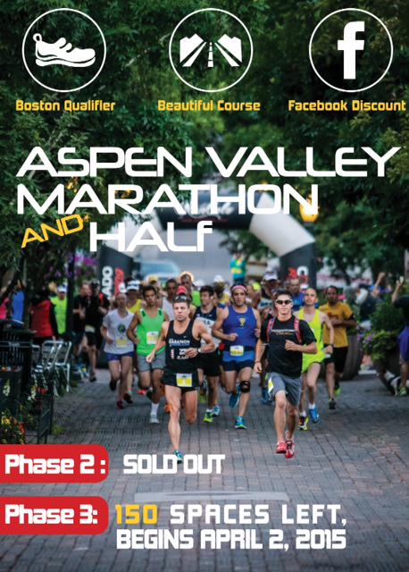 AspenValley262's tweet photo. April 2, 2015 phase 3 registration opens with the last 150 discounted #Marathon bibs. http://t.co/MZQW9cB0Ik http://t.co/dX828R1QtN