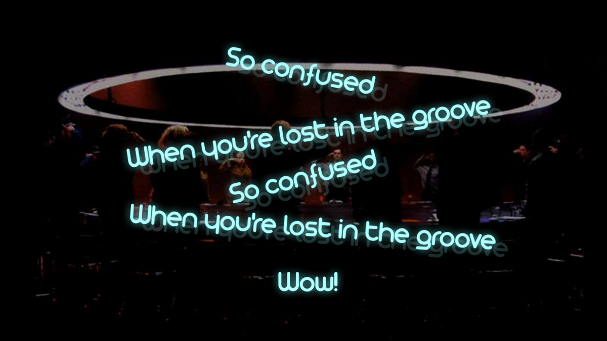"The Groove", from "Time Is Running Out" single (2003)