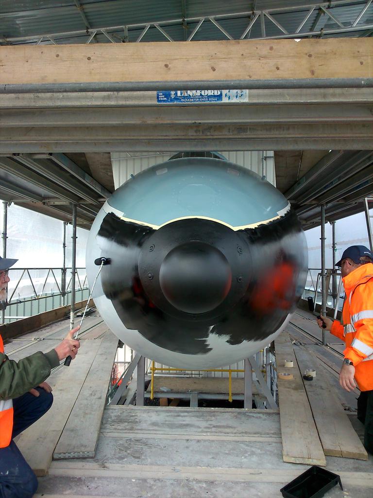 PhilAspi's tweet photo. Getting there #vulcan #XM569 http://t.co/TxMZtOHxDO