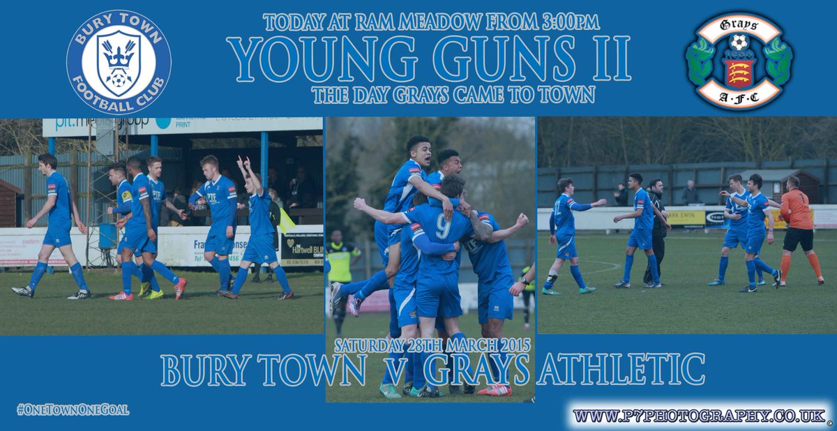 P7_Tebbs's tweet photo. @BTFCsupporters don't forget to get down the Ram &amp; give the boys some support today @BuryTownFC v @GraysAthleticFC http://t.co/jvqRUAuz4x