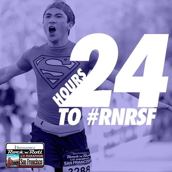 RunRocknRoll's tweet photo. 24 hours until you are ROCKING #RnRSF! http://t.co/qn6dgTjR16 http://t.co/5HgOFi6uXG