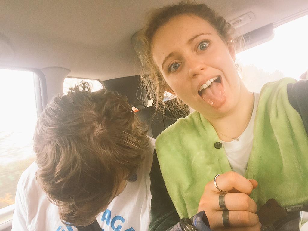 EmmaEw371's tweet photo. Naps in the car on the way to Poitiers hoping for a train to Bordeaux! @SNCF @sascampaigns @FXU_RAD #RADJailbreak http://t.co/hDFurcDClh