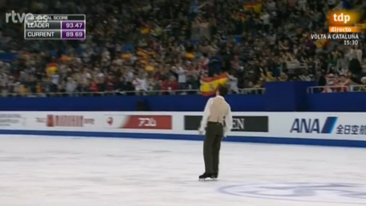 COE_es's tweet photo. PATINAJE | Nuestro @javierfernandez, ¡¡CAMPEÓN DEL MUNDO!! #VamosJavi http://t.co/z1pEv0fW6z