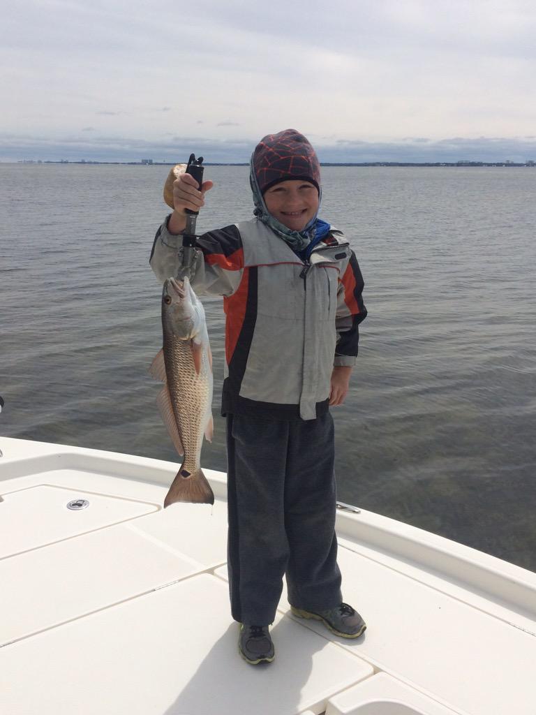 CaptWesNelson's tweet photo. I had a fun time fishing with Asher yesterday! #wilddriver http://t.co/hrNKitVQiT