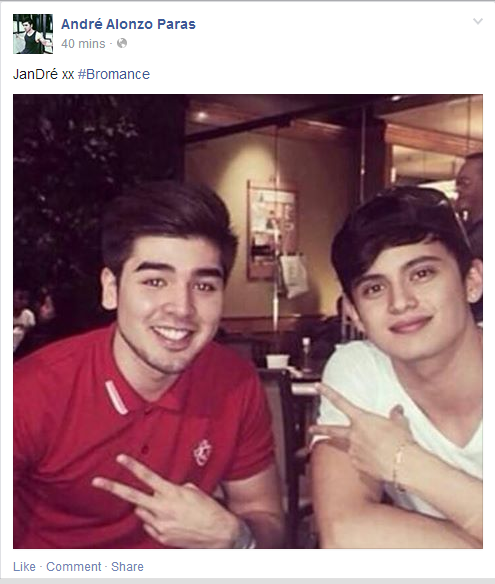 JDBeamersPang's tweet photo. André's Post 😊😍
- -
#JanDré
'~CDB XD http://t.co/1RK63i675z