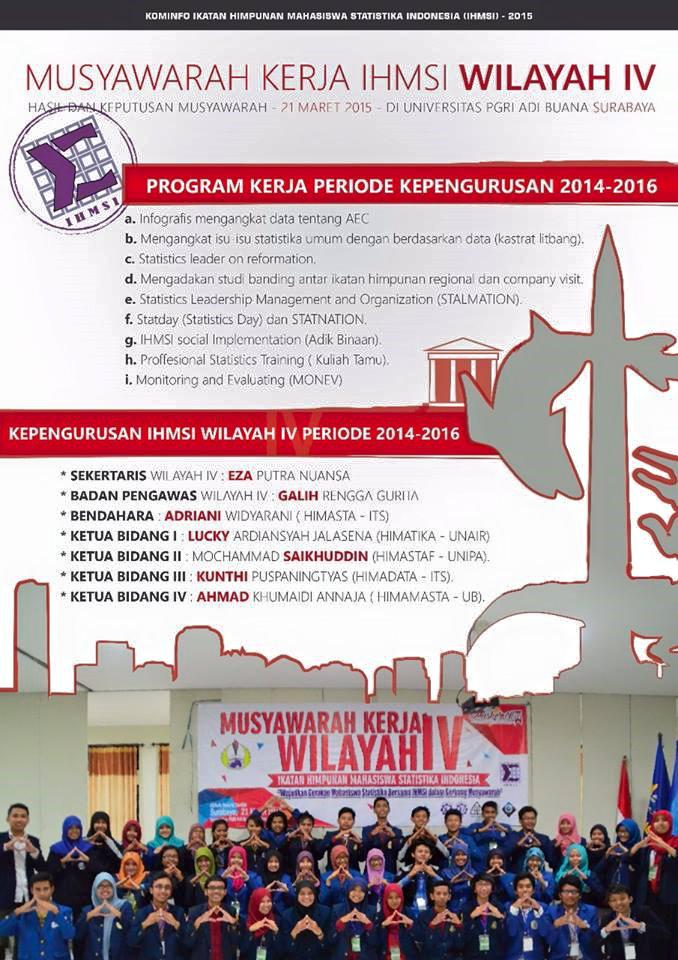 Salam sigma! Ini dia hasil Muskerwil IV IHMSI <a href="/IHMSI/">نوره مساج وسهرات ليليه</a> #StatistikaJaya #IHMSI