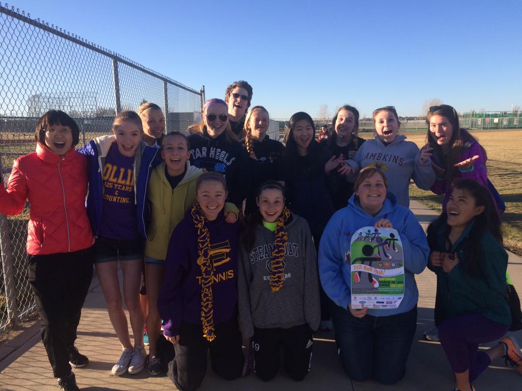 MsSaraSlagle's tweet photo. #mathdash #fchs One hour until the race! http://t.co/BAF2QAKXAi