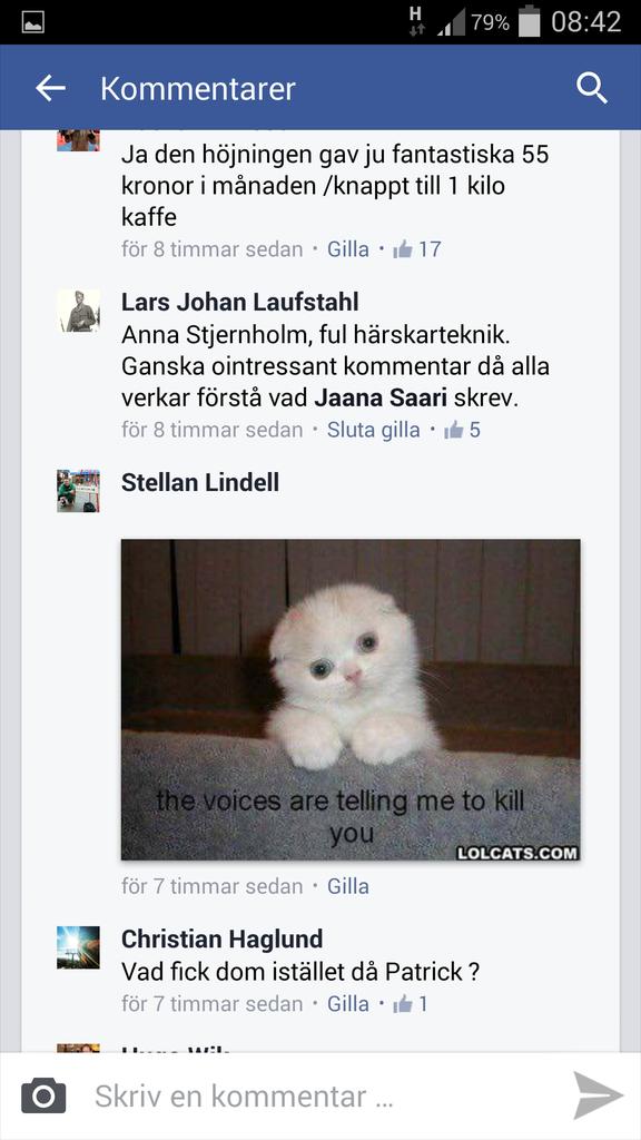 Här visar Miljöpartiet sitt rätta ansikte.

#miljöpartiet #skavlan  #detgodahatet #svpol  #