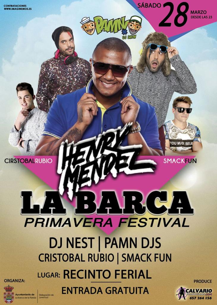 Y esta noche estaremos en la fiesta de la primavera de la barca de la florida con <a href="/henrymendez_/">Henry Mendez</a>  <a href="/smackfun/">SMACK FUN</a>  <a href="/PAMNDJS/">PAMN!  DJS</a>