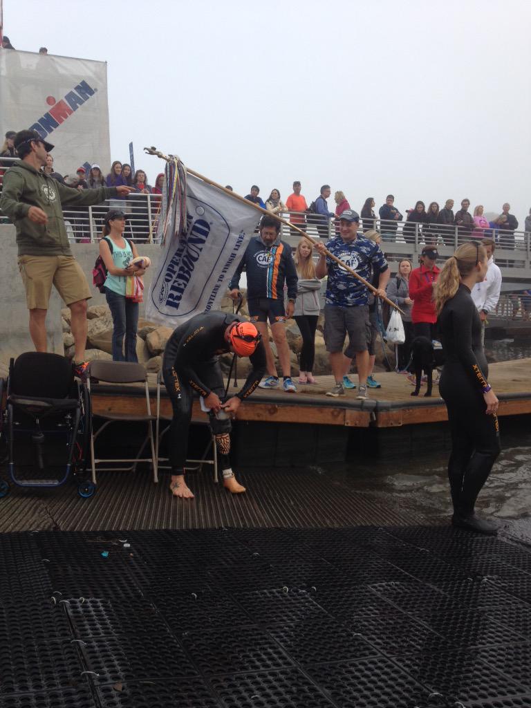 CAFoundation's tweet photo. CAF's Red Ramos making the transition! #IM703Cali http://t.co/V9Uokv9unK