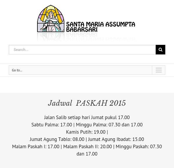 kmkfkukdw's tweet photo. [Jadwal Misa Paskah-2] 
Selamat memasuki Pekan Paskah Suci 2015 teman-teman! http://t.co/Oq58nRGwTx