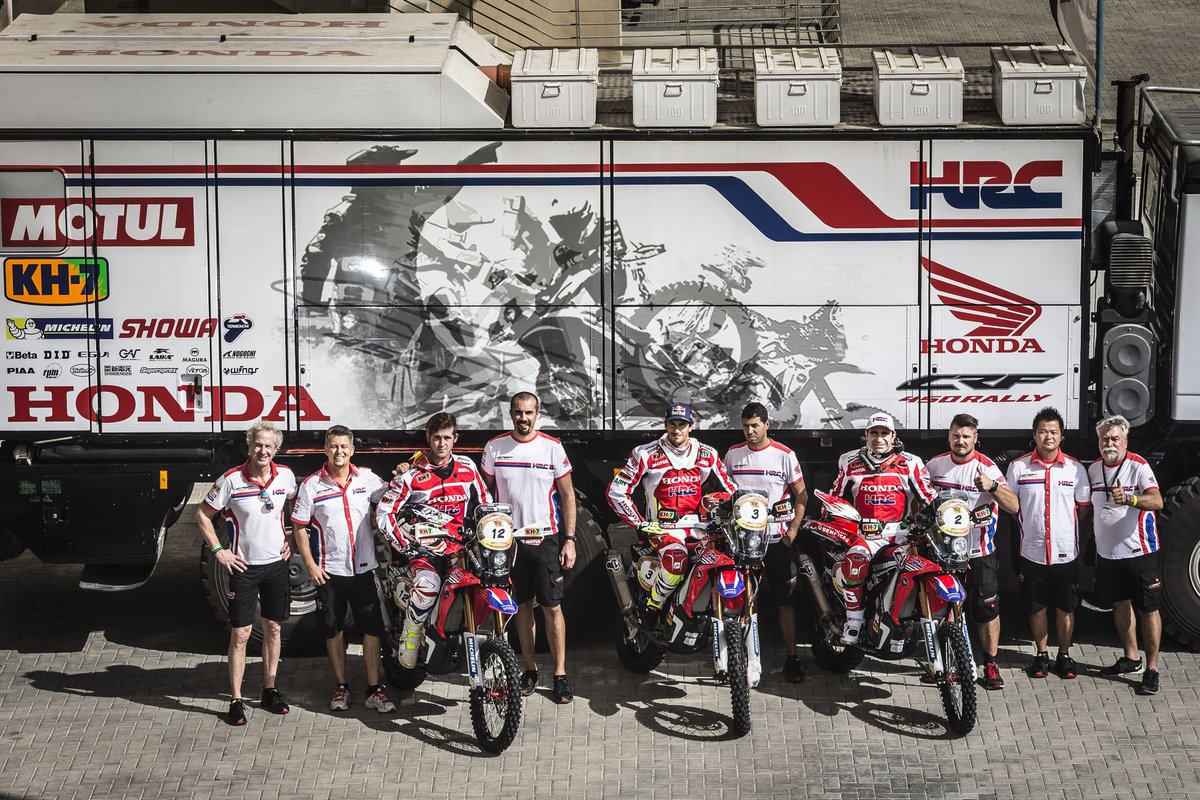 El Team HRC empieza el Mundial de Rallies en Abu Dhabi  |  Nota de prensa del equipo: rally.hondaracingcorporation.com/report/team-hr…