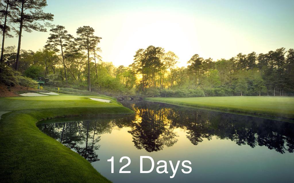 Masters Countdown tweet media