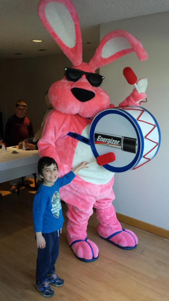 Rocking out with the @EnergizerCanada Bunny! #TransformingInnovation