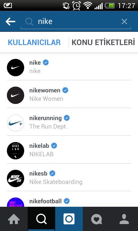 Oh yes segmentle bizi #nike