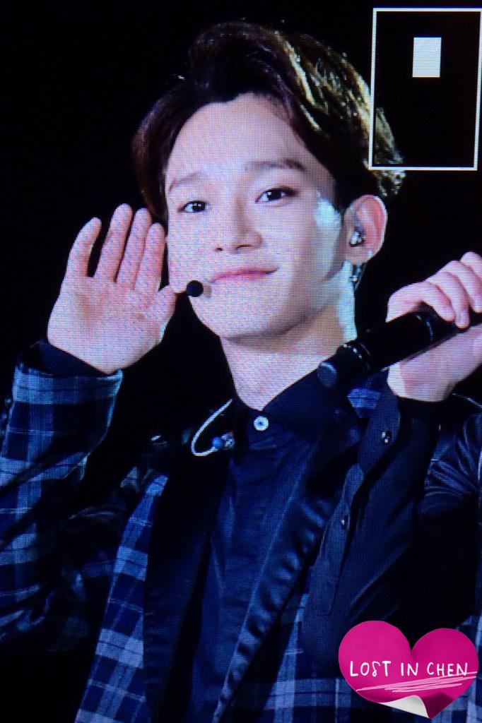 150328 Music Bank In Hanoi #CHEN #종대 #첸 💕💕💕💕💕