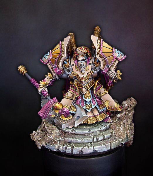 StudioRebelScum's tweet image. Unknown artist. #Warmachine #WarmaHordes #Protectorate #Warmongers #Wargames #MiniPainter
