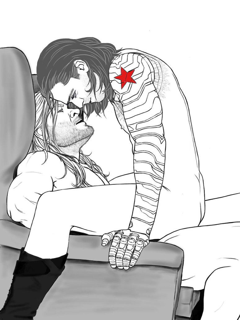 BuckyBuckJames's tweet photo. Thor x Bucky http://t.co/K9YnSb1wP3