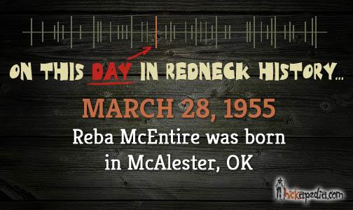 Happy birthday to Reba McEntire!   
