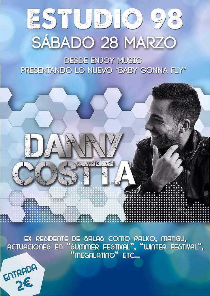 estudio_98's tweet photo. Esta noche estará con nosotros Danny Costta presentando su nuevo tema Baby Gonna Fly #Caperucita #Macarena http://t.co/7YHMSo3axT