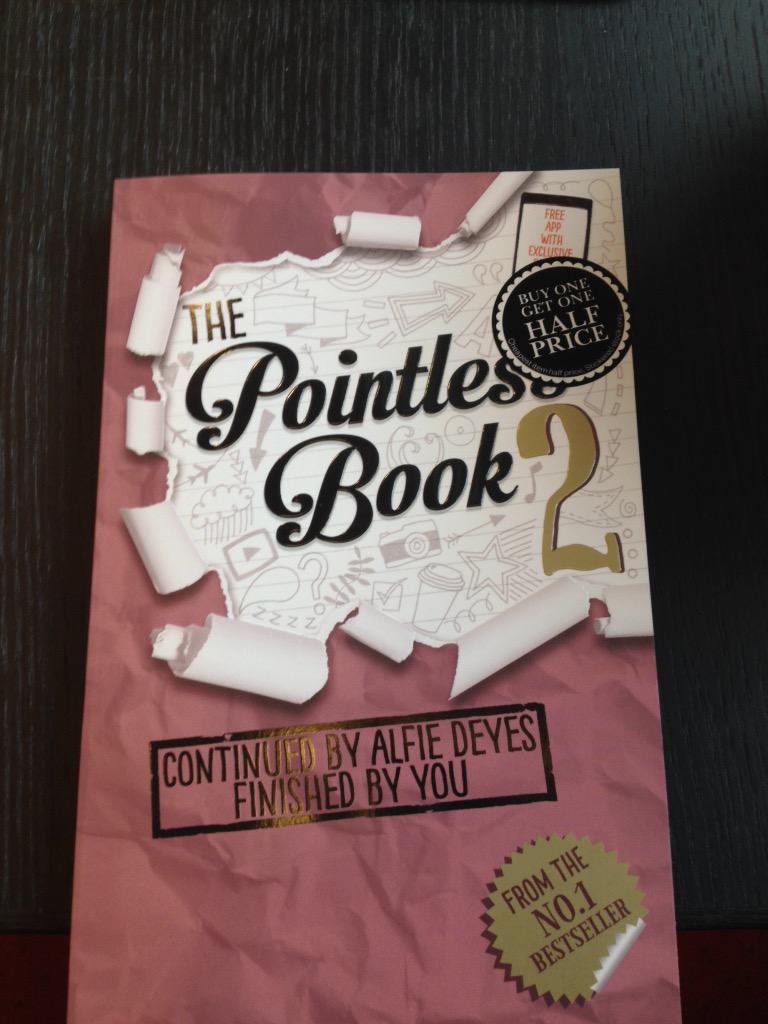 meggles143's tweet photo. @PointlessBlog finally found your book alfie carnt wait read it http://t.co/kEj6F6KDd4