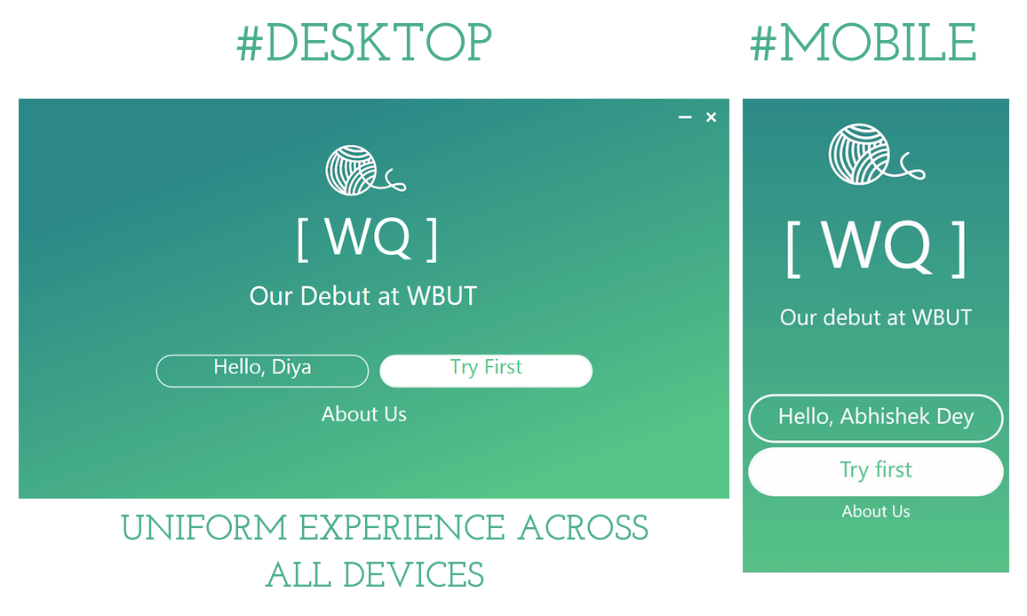 stringtorule's tweet photo. WQ Beta for Desktop will be released soon. Our UX team has ascertained that WQ looks just the same across all devices http://t.co/Qngo2PjtBn