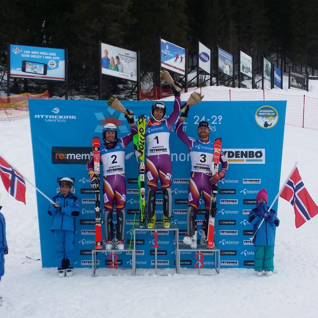 Norwegian Champion in Slalom today!
