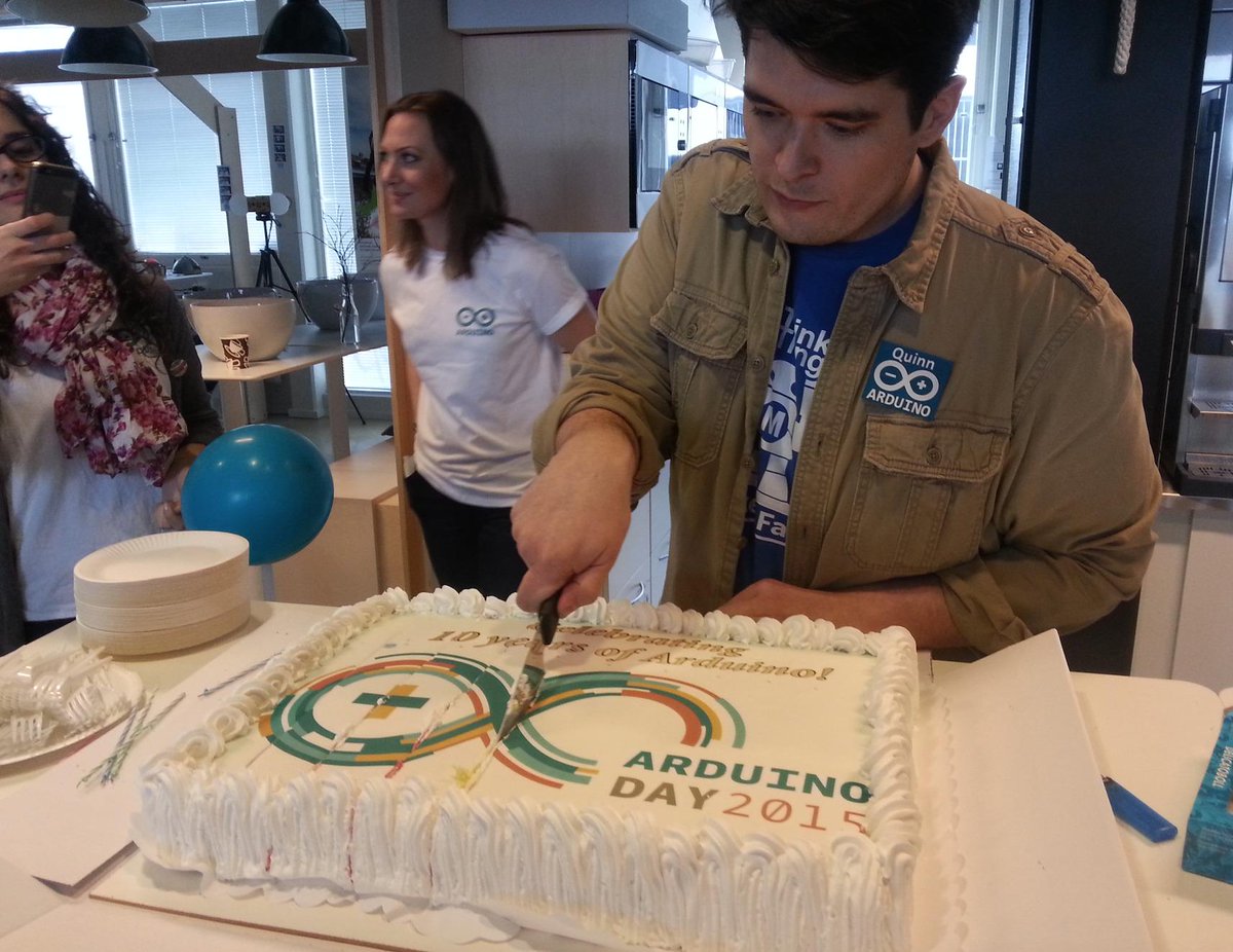 ArduinoEdu's tweet image. Happy birthday in different languages from @ArduinoVerkstad @ Malmö Sweden #ArduinoD15 º&amp;lt;:•)