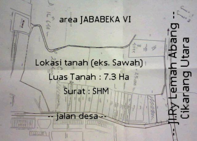 Umaranank's tweet photo. @Umaranank: Lahan Komersial, di Jl.Ry Lemah Abang, Citarik-Cikarang • Lt: 7.3 Ha • SHM •Harga Rp.1jt/m http://t.co/SIAZfbuajr