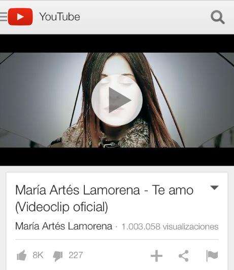 mariaarteslm's tweet photo. Sueños que se sueñan antes de dormir…
1 millón de visitas #TEAMO .
GRACIAS a todos familia👑 Os quierooo! http://t.co/lV9nTiZrf0