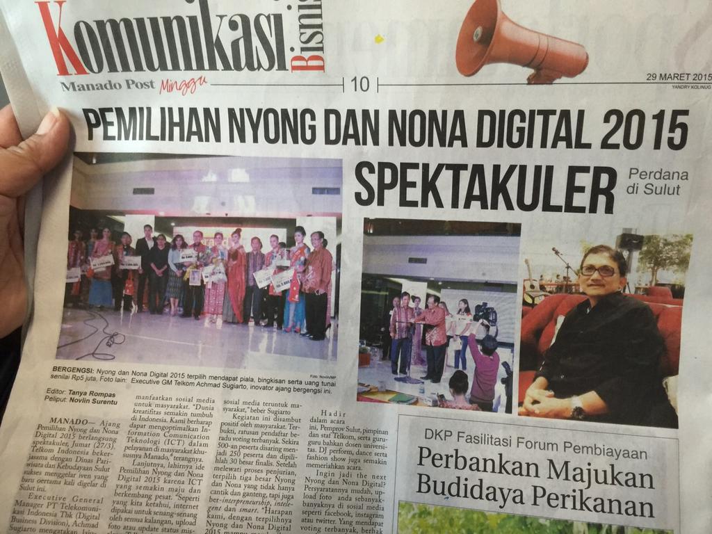 fajareridianto's tweet photo. Pagi2 dibuat bangga, moga kita bisa buktikan kebanggaan ini #NyongNonaDigital2015 cc @A_Sugiarto2015 @ddbaccelerator http://t.co/UidQOIw0pR