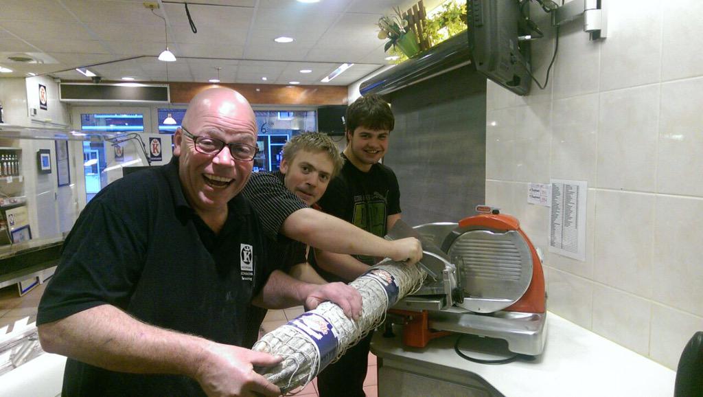 Die is lekker! Salami Gigante van Negroni!