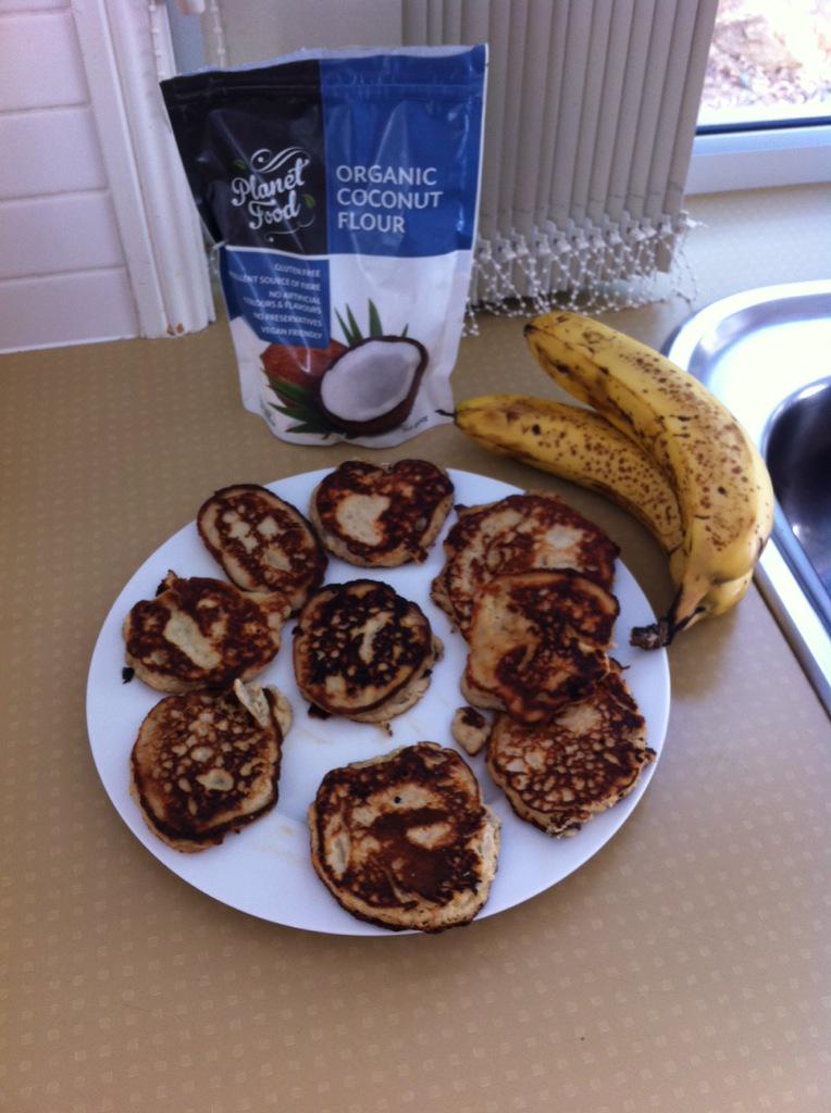 #Paleo pankakes! Loving Paleo into it 2 weeks. No deprivation here...