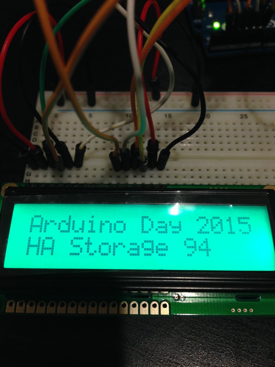brentvoltz's tweet image. The #ArduinoD15 event @HAStorage went great!  Thanks to all the @arduino enthusiasts who attended!