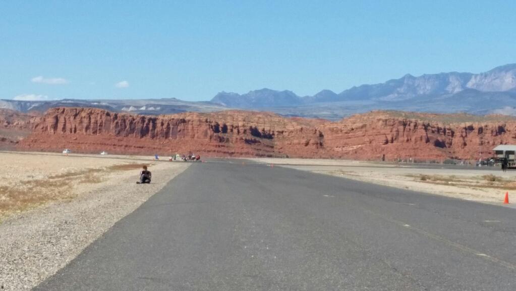 NikkiCyp's tweet photo. The view the riders have racing for their finish does NOT suck. #TourdelSol http://t.co/42FasBw6Mr