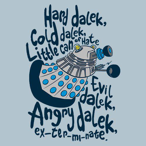 vzigashik787122's tweet photo. Evil Dalek
#EvilDalek #DoctorWho #Exterminate http://t.co/Maqa2iwHBg
