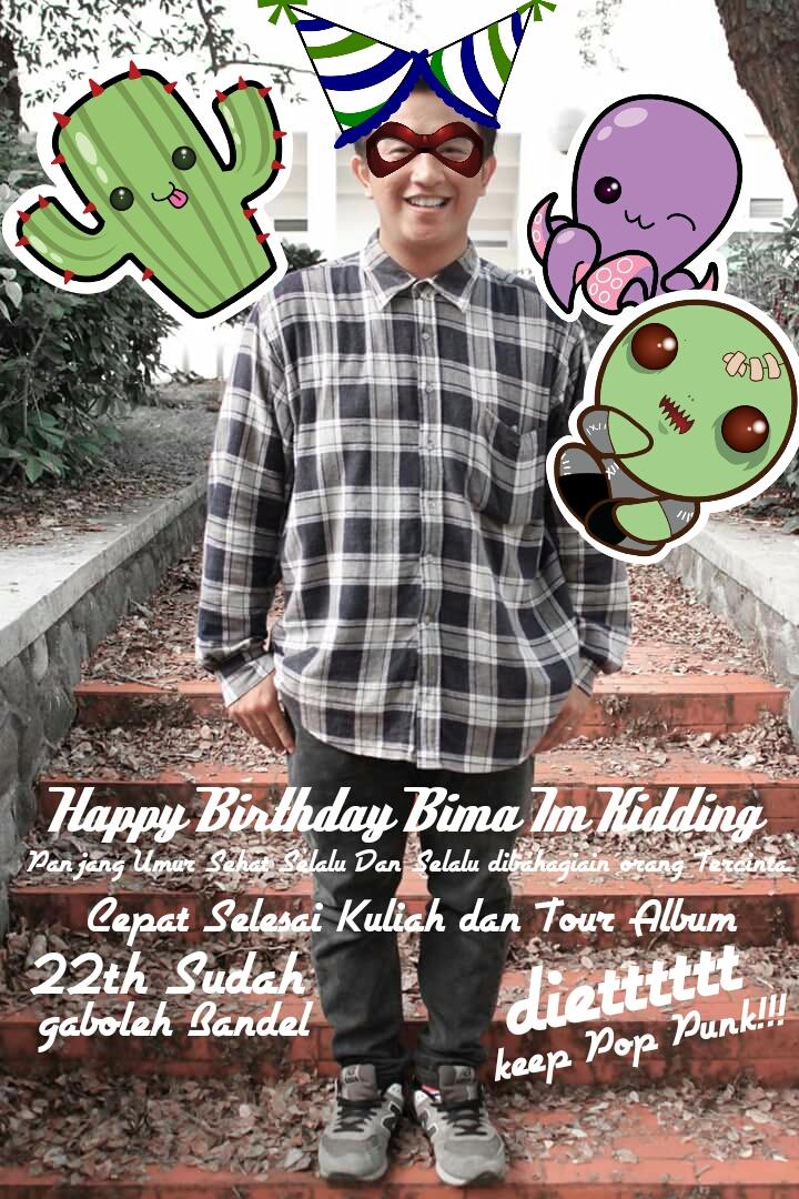 Kiddingofficial's tweet photo. Happy Birthday  @BimaKidding http://t.co/JSsPvIE476