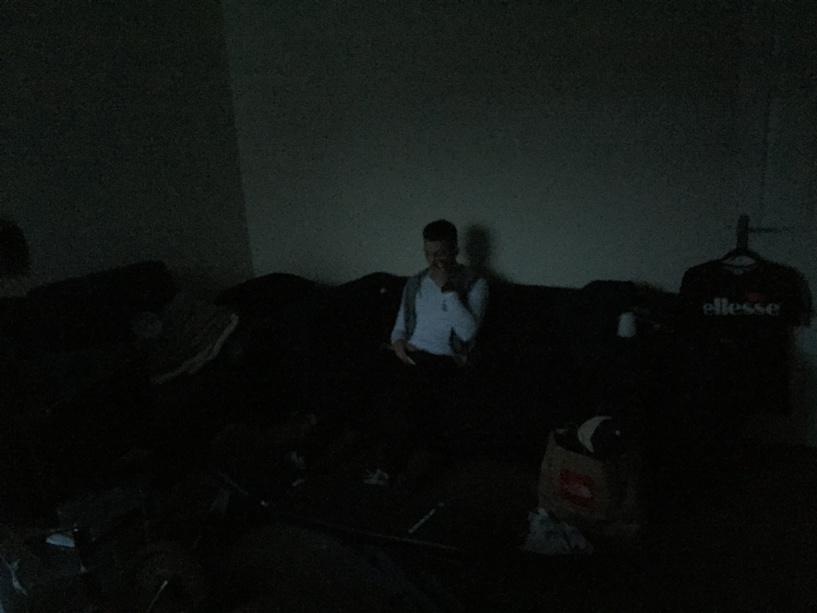 Lights out. Electricity is over-rated.