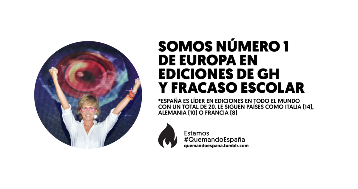 patricia_hdez_'s tweet photo. Genial la campaña #QuemandoEspaña. A ver si sirve de algo. http://t.co/ei3UlM6q6e