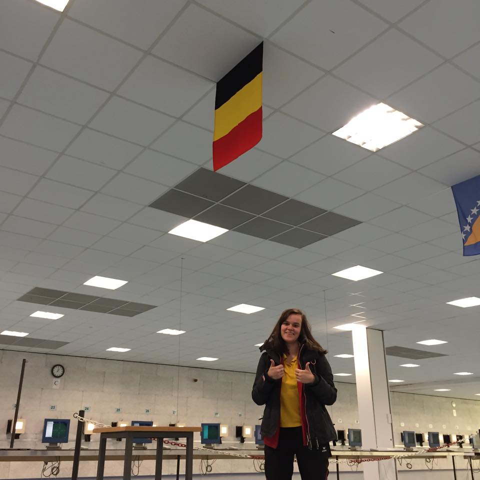 Aiming_for_more's tweet photo. Emma is ready for ISAS Dortmund ! @EmmaVandevyvere @teambelgium @ISSF_Shooting http://t.co/WRfucGn7xE