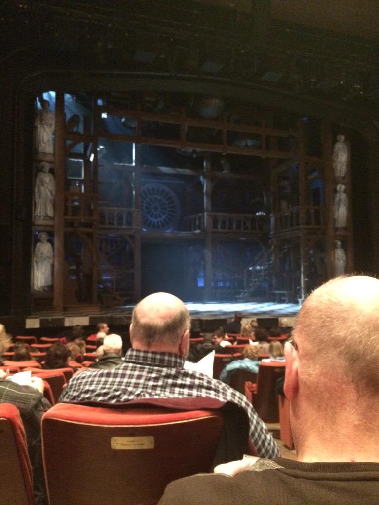 This play was UNBELIEVABLY amazing in so many ways @michaelarden <a href="/CiaraRenee8/">Ciara Renée</a> <a href="/Paper_Mill/">Paper Mill Playhouse</a> #Hunchback